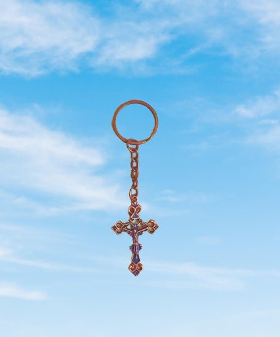 Hooks & Fixtures Home & Living Storage & Organization Metal Cross Key ...