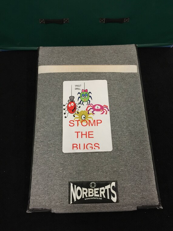 Stomp The Bugs Pre Gym Vault Mat Recreational Gymnastics Etsy
