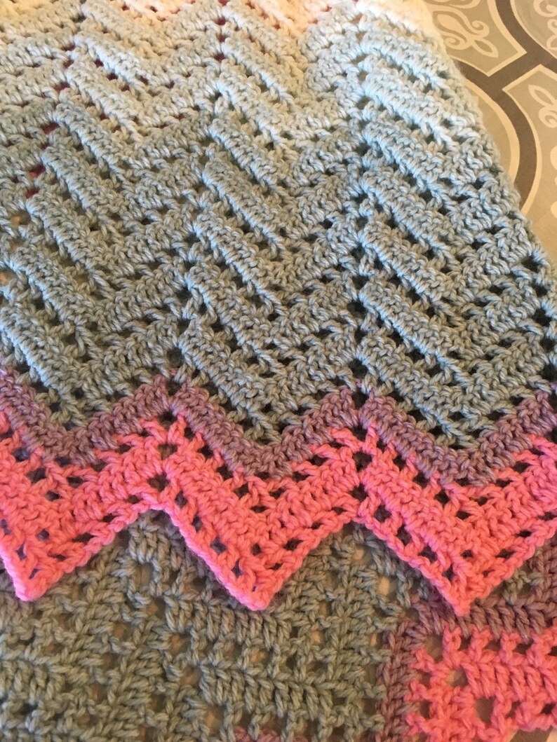 Dream Ripple Baby Blanket image 4