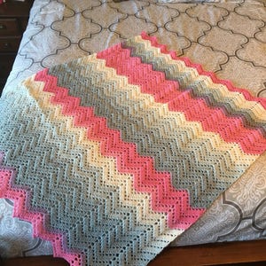 Dream Ripple Baby Blanket image 1