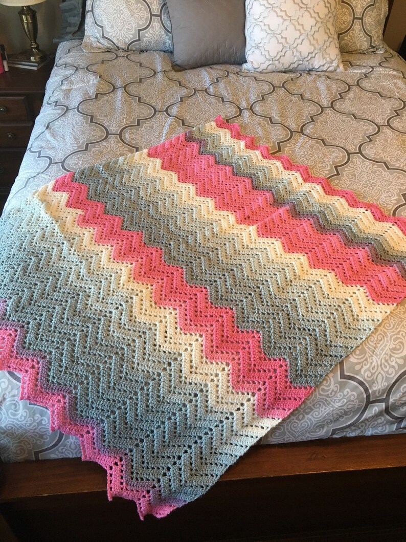 Dream Ripple Baby Blanket image 1