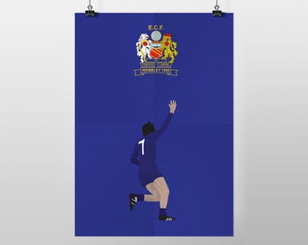 George Best - Wembley 1968 European Cup Final (A3 POSTER PRINT)