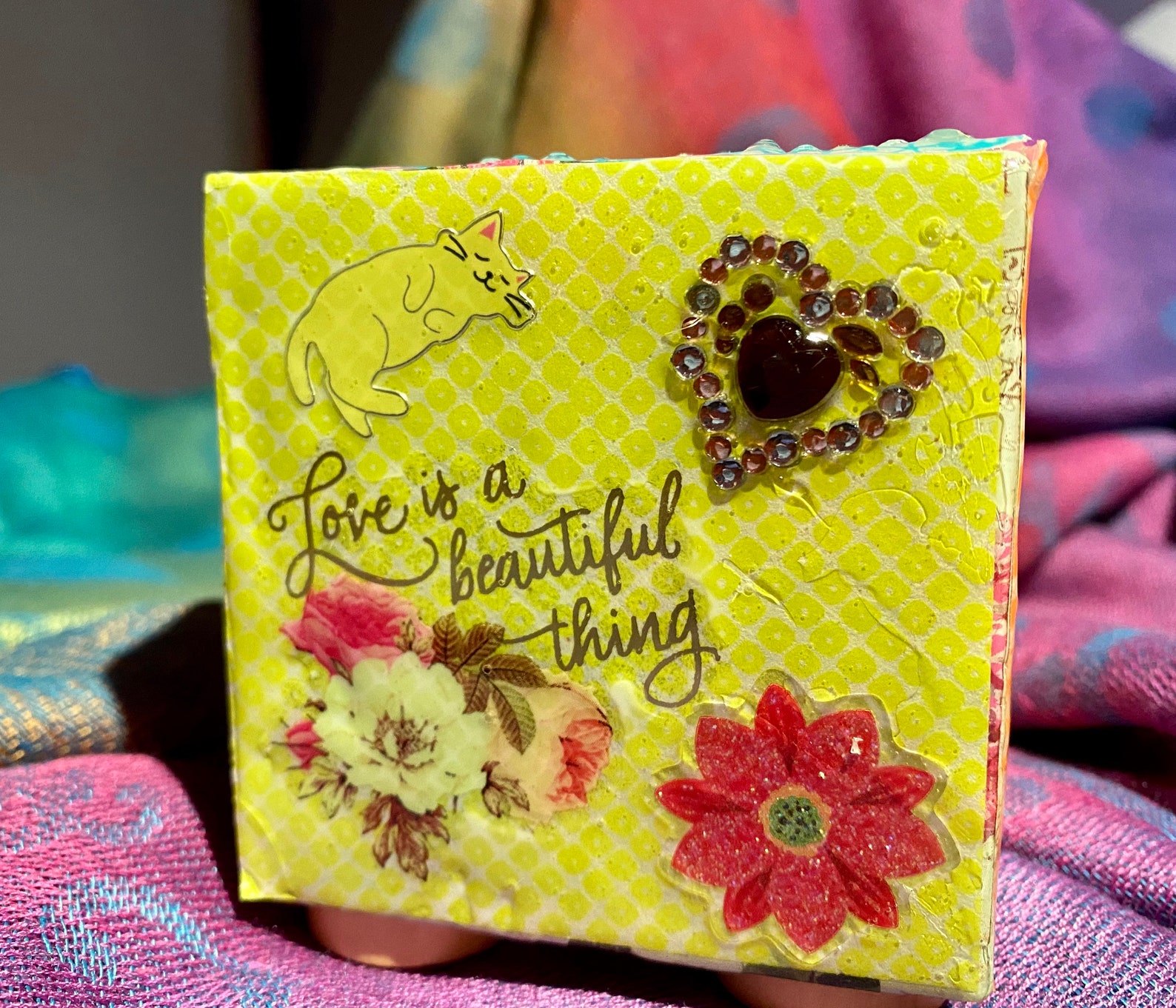 Boho jewelry box Etsy