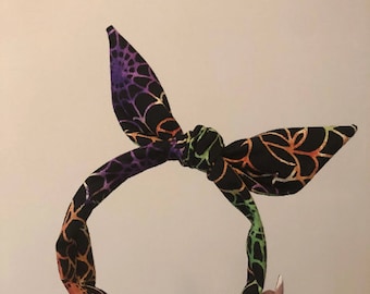 Colorful Spider Webs Headband|| Halloween Headband