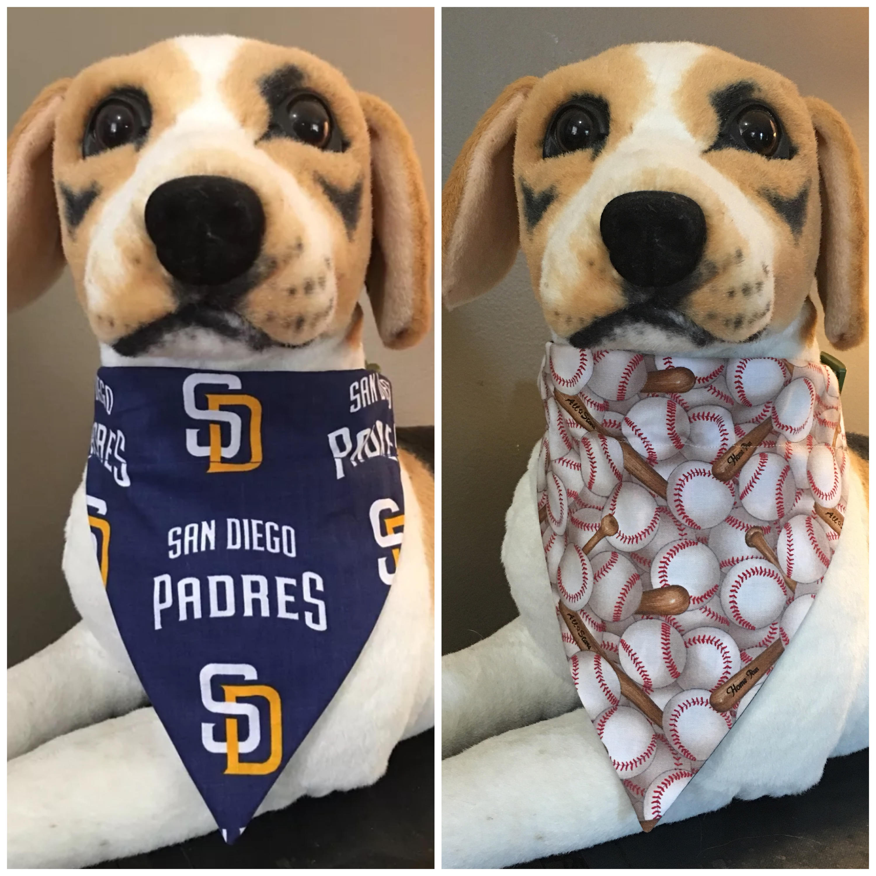 MLB Reversible Pet Bandana San Diego Padres California 