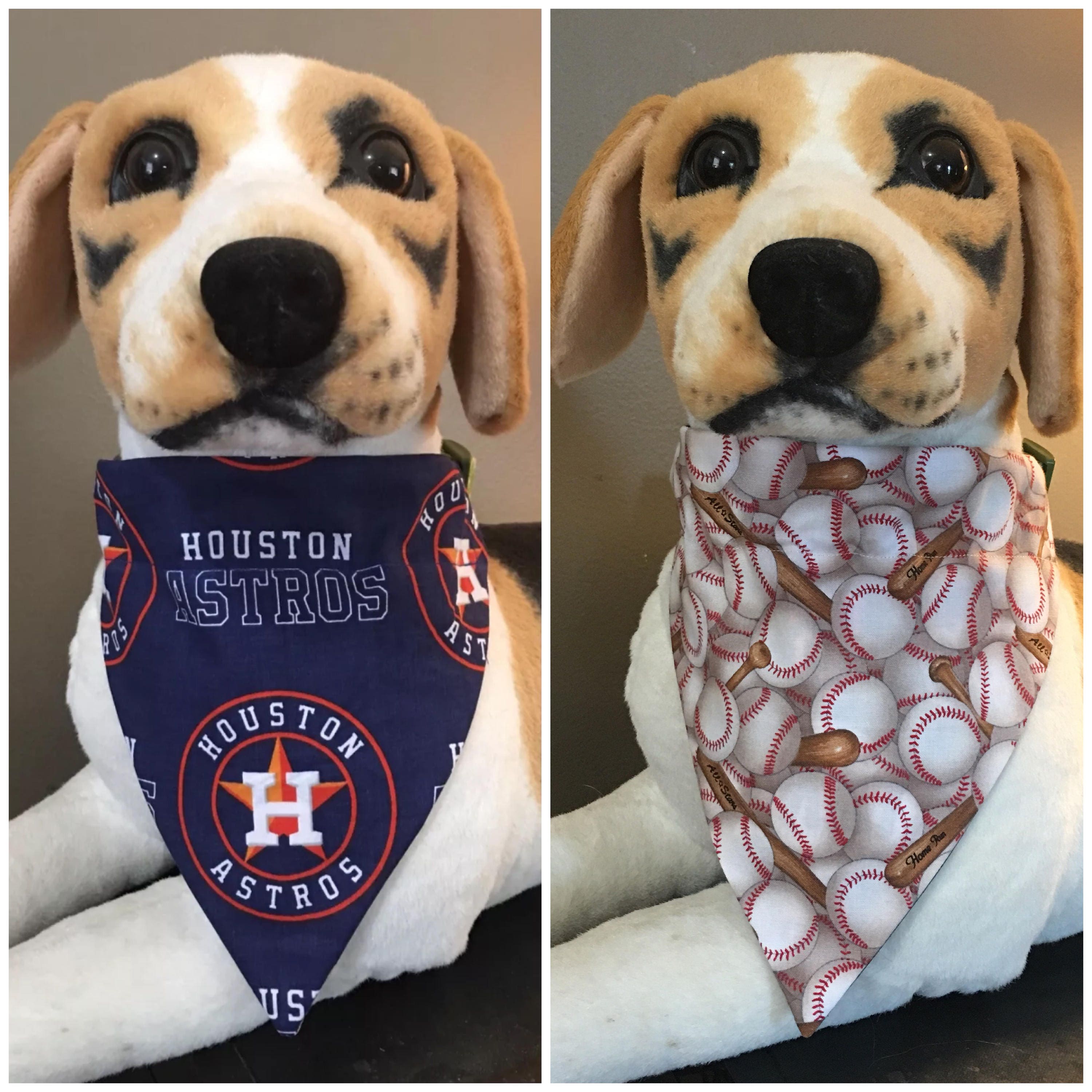 houston astros dog collar