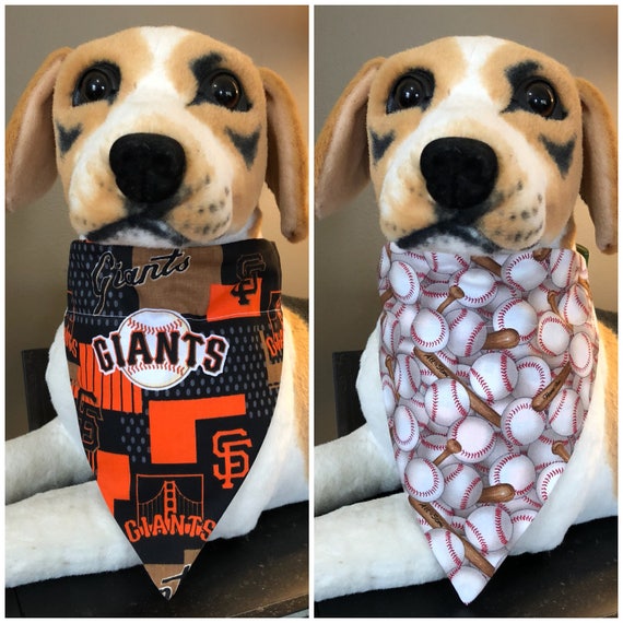 San Francisco Giants Dog Cat Bandana Over Collar Small 