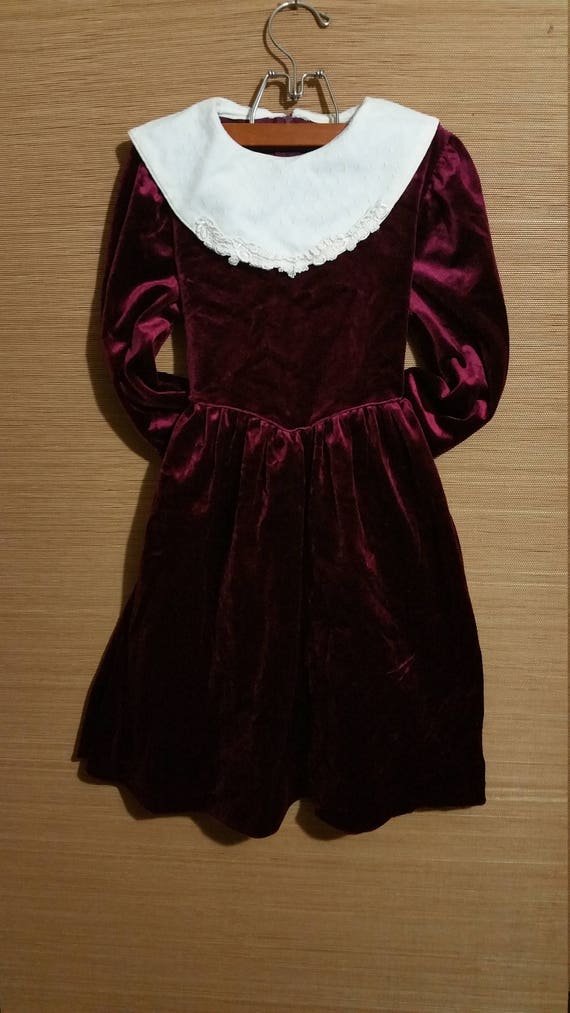 Gril preteen size 14 12. Free Ship three little navy trimmed Girl 80/'s preteen navy blue check vintage dress decrotive front bows