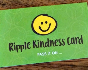 Ripple Kindness Cards - Adult and Children's Pay It Forward Cards