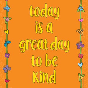 Kindness Posters for Children Affirmation Posters for Kids image 8