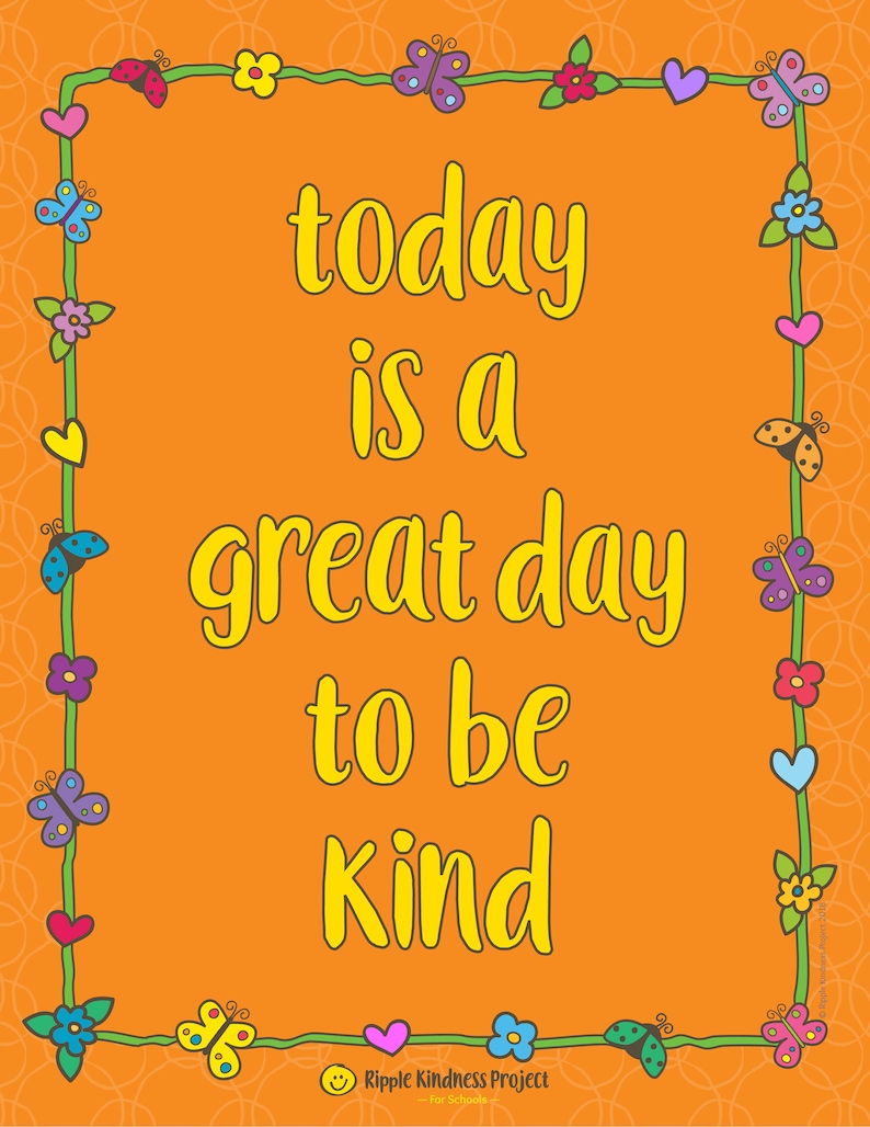 Kindness Posters for Children Affirmation Posters for Kids image 8