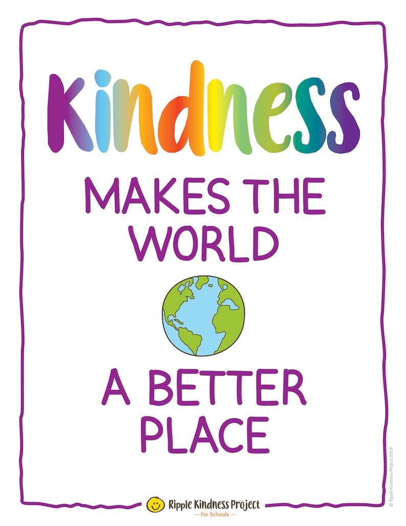 Kindness Posters for Children Affirmation Posters for Kids image 6