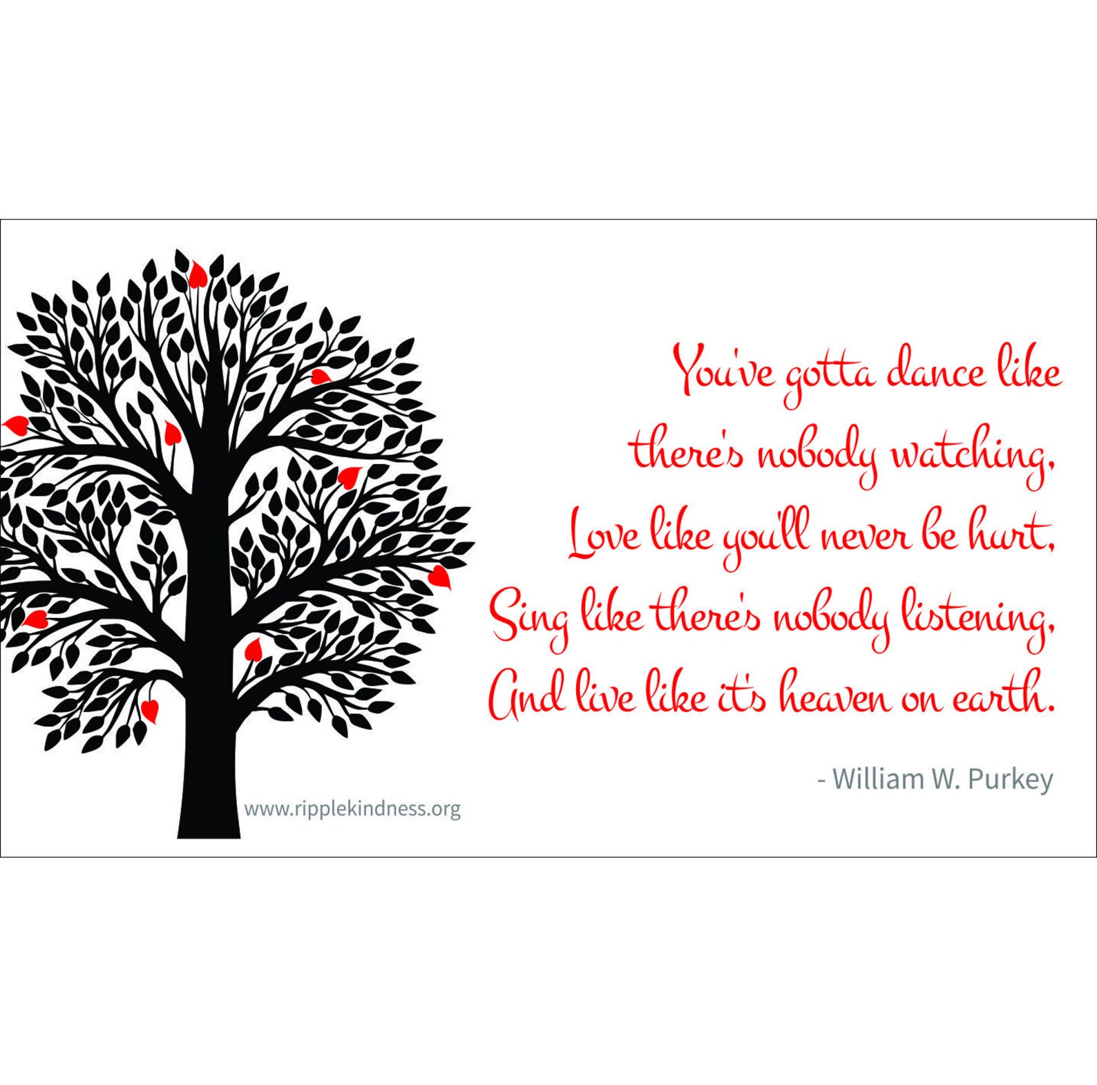 Fridge Tree of Life Inspirational Quotes Etsy