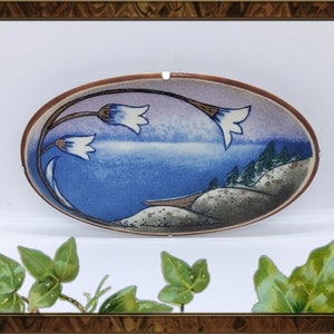 Vintage  Arabia Finland/ Heljä Liukko-Sundström rare big wall hanging ceramic picture