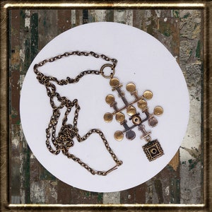 Finnish Pentti Sarpaneva signed 70&#39;s Lehti necklace