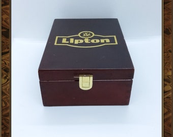Ancienne boîte à thé LIPTON of London, Royal Ceylan – Luckyfind