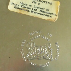 Vintage english toffee tin image 5