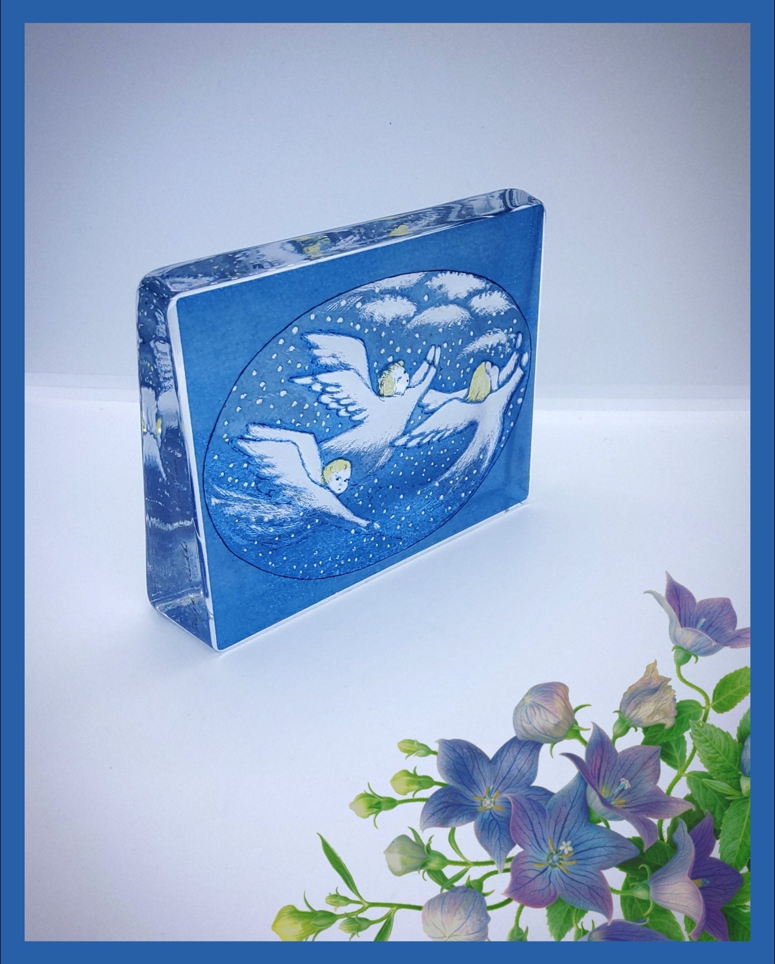 3164 Ladders ヘルヤ　リウッコ 天使　エンジェル　陶板　ヘルヤリウッコ アラビア　ARABIA FINLAND