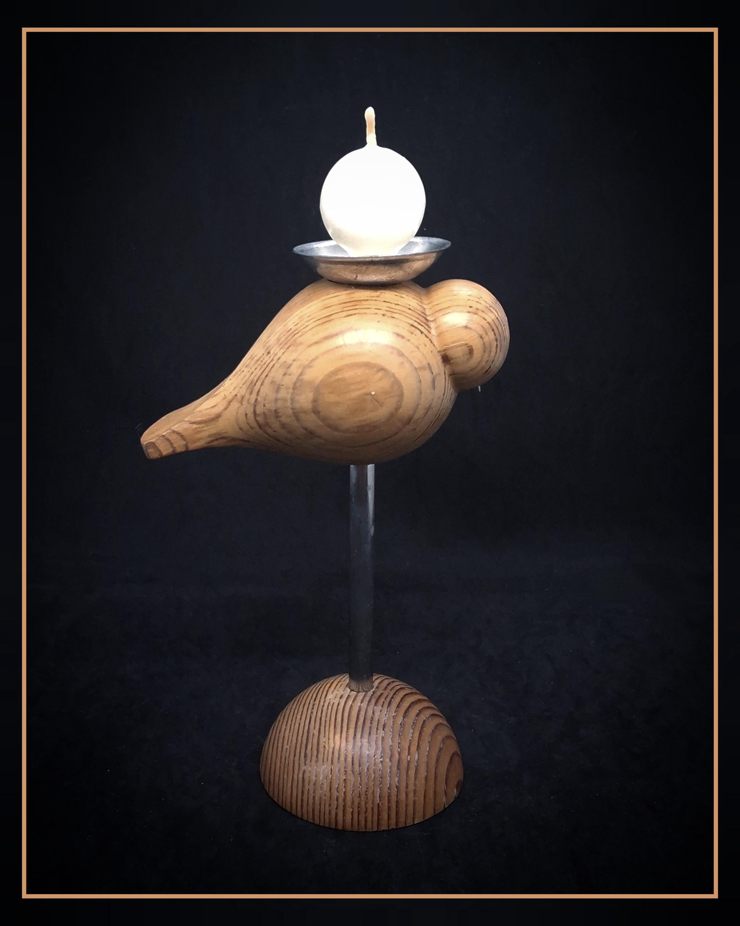 レア 廃盤 ✩aarikka 鳥 カラフル 大きなキャンドルホルダー✩ レア 廃盤 ✩aarikka 鳥 カラフル 大きなキャンドルホルダー✩