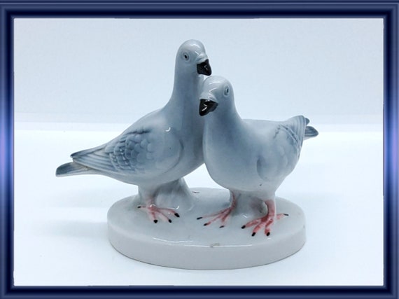 ヴィンテージの陶器の鳥、鳩のつがい - Etsy 日本 ヴィンテージの陶器の鳥、鳩のつがい - Etsy 日本