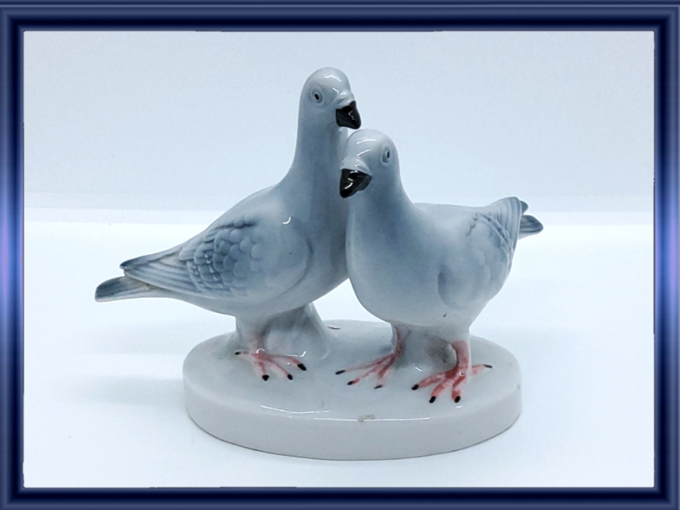 Vintage China Birds a Pair of Pigeons Doves - Etsy
