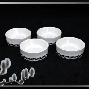 Vintage Finnish Arabia finger salt bowls, design Heikki Orvola