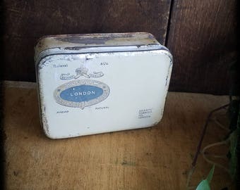 Vintage antico Ardath Tobacco Co. London tin di sigaretta, 1901-1925
