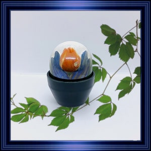 Vintage  Arabia Finland/ Heljä Liukko-Sundström ceramic Tulip container