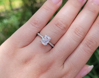 Radiant cut ring store