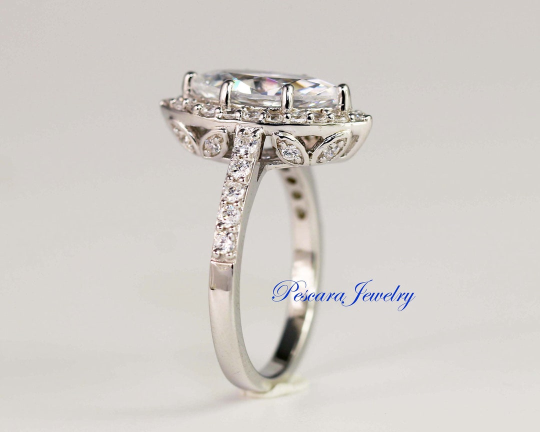 AMOUR Diamond Accent Infinity Promise Ring In Sterling Silver for Women