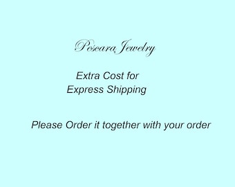 EXPRESS SHIPPING - ship FedEX priority or Speedpost (depend on buyer postal code)