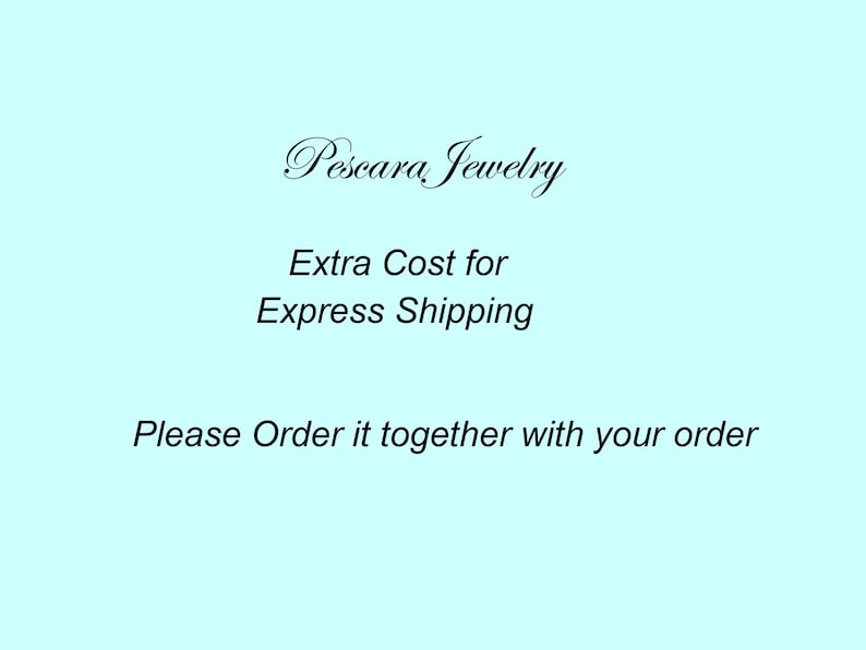 EXPRESS SHIPPING ship FedEX priority or Speedpost depend on buyer postal code image 1