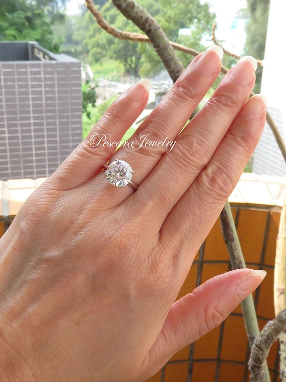 4 ct. Emerald Cut Diamond Engagement Ring – Ascot Diamonds