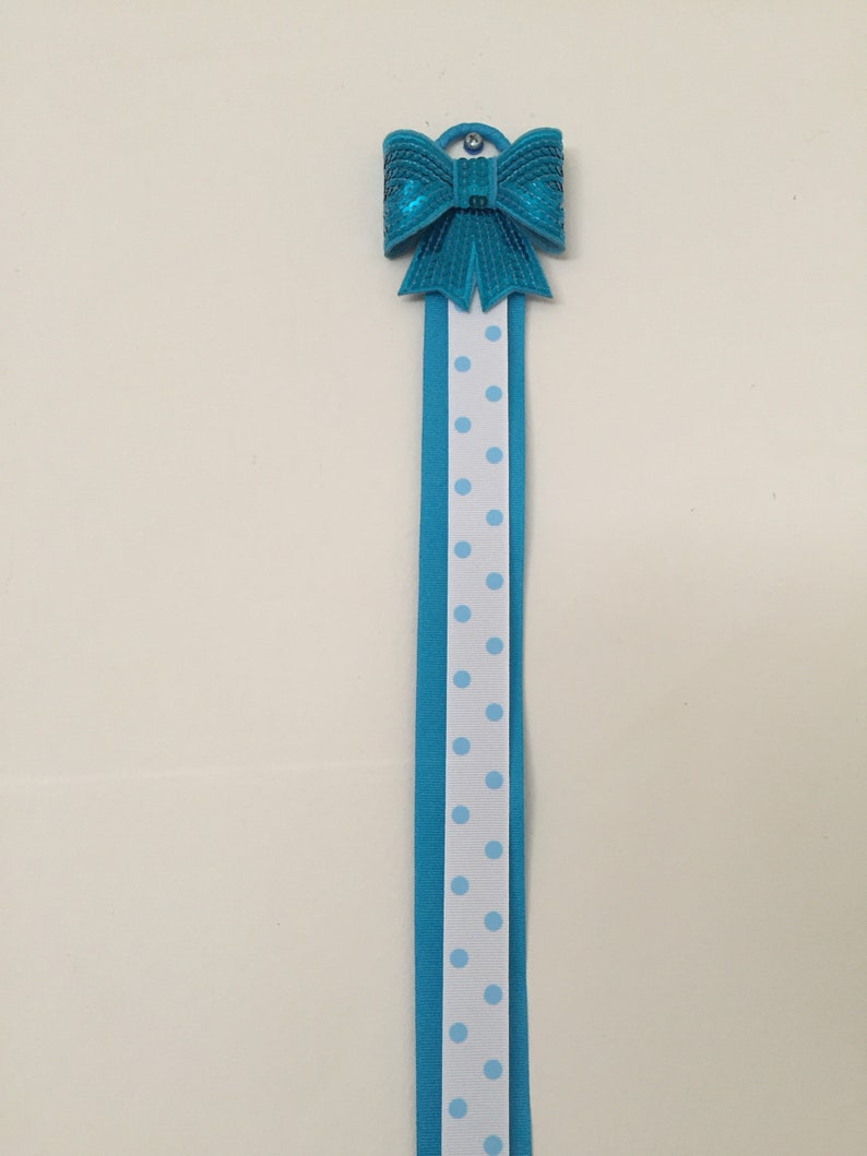 Hair Bow Holder Ribbon Bow Holder Sequin Bow Holder Clippie Keeper