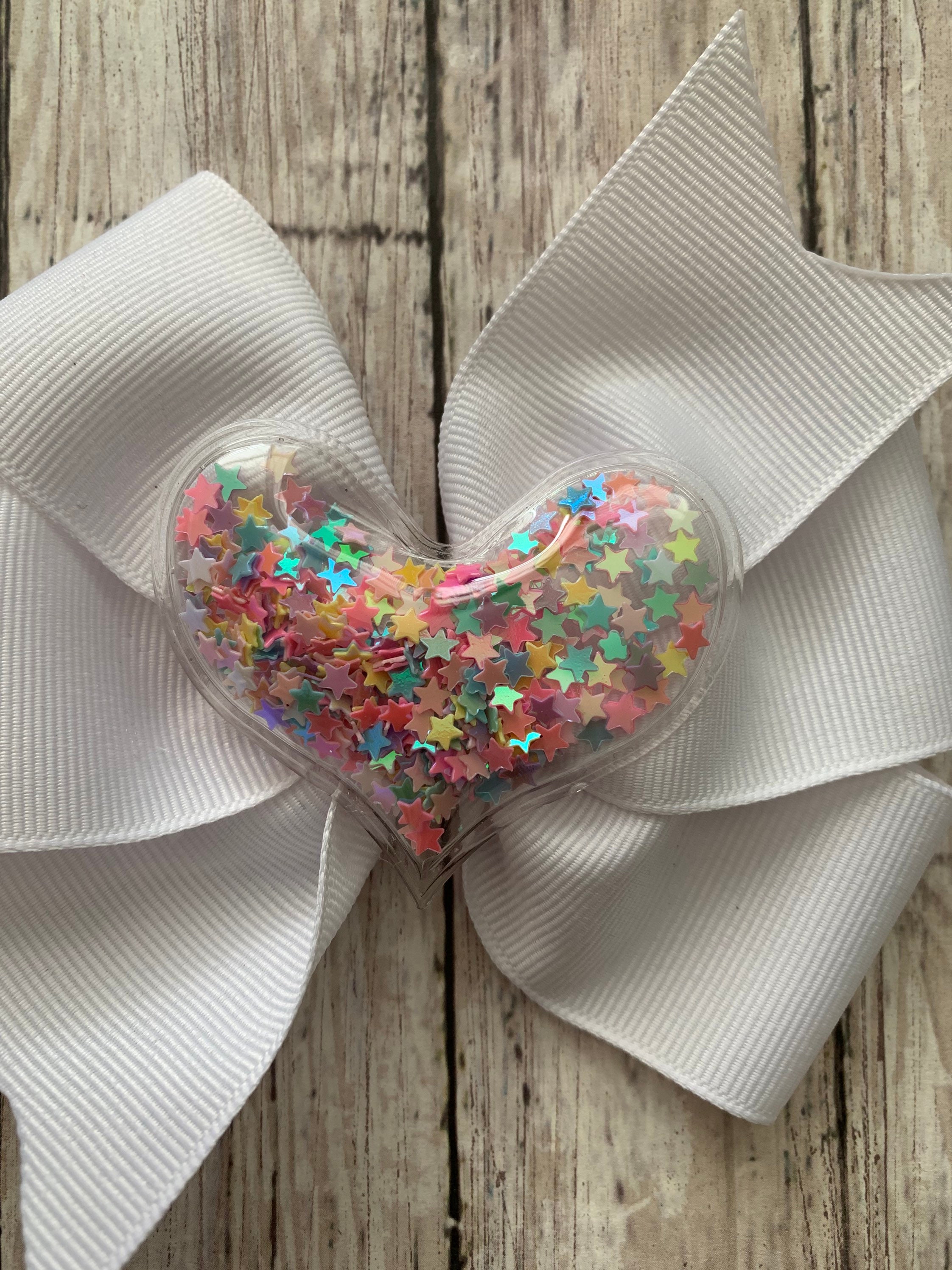 Heart Shaker Bow Heart Bow Shaker Bow Pinwheel Bow Heart Etsy UK