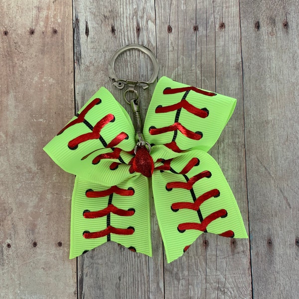 Softball Bows Etsy