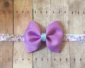 Unicorn Bow Headband, Unicorn Birthday, Baby Unicorn Headband