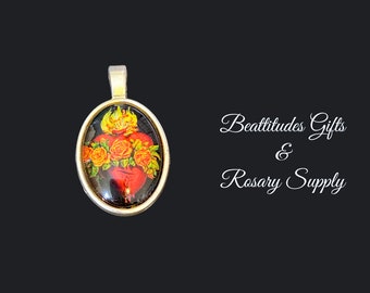 Miraculous Medals Set of 2 Madonna Gold Tone Gold Foil Double Sided Use ...