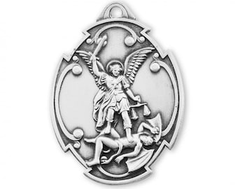Made in Italy Catholic Gifts Saint St Michael Lapel Pin Pack of 3 Units