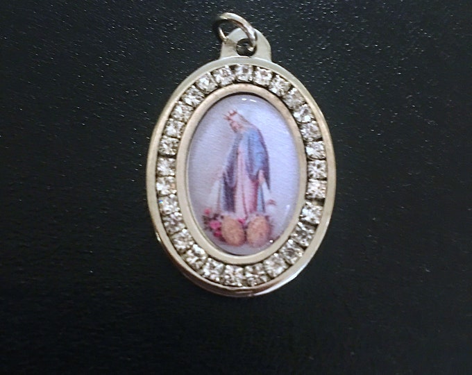 Madonna Miraculous Medals Virgin Mary Medal From Italy Double Sided ...