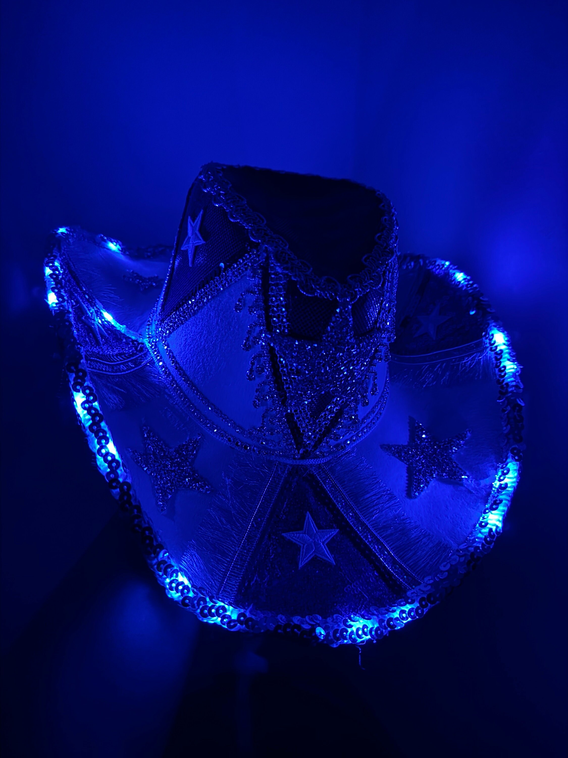 Blue Cowboy Carter Tour Hat Turn heads at the Cowboy Carter tour with this stylish  main image 3