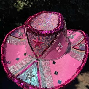 THE Original Pink Pony Cowgirl Hat (made to Order Item): Pink Cowboy ...