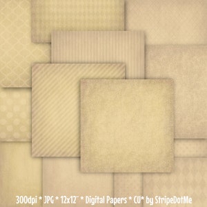 Sepia Digital Paper, Instant Download, Digital Background, Printable Paper, Vintage Digital Paper, Scrapbook Paper, Old Digital, 00002
