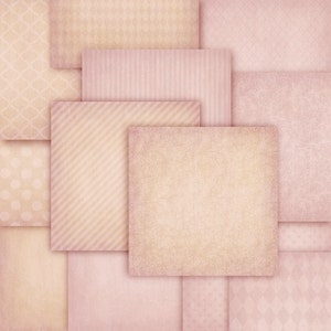 Pastel Digital Paper, Digital Paper Valentine, Digital Paper Commercial Use, Decoupage Paper, Pink Digital, Digital Paper Pack, 00003