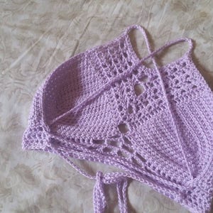 CROCHET PATTERNS 2 Crochet Top Patterns Crochet Bralette Patterns Beginner Friendly Crochet Patterns SmallTownCoven image 5