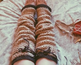 CROCHET PATTERN | Crochet Leg warmers | Thigh Highs | Boot Socks | Winter Socks | Leg warmers | Knee highs