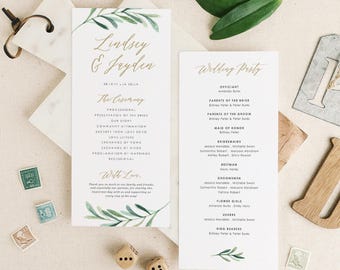 greenery wedding etsy