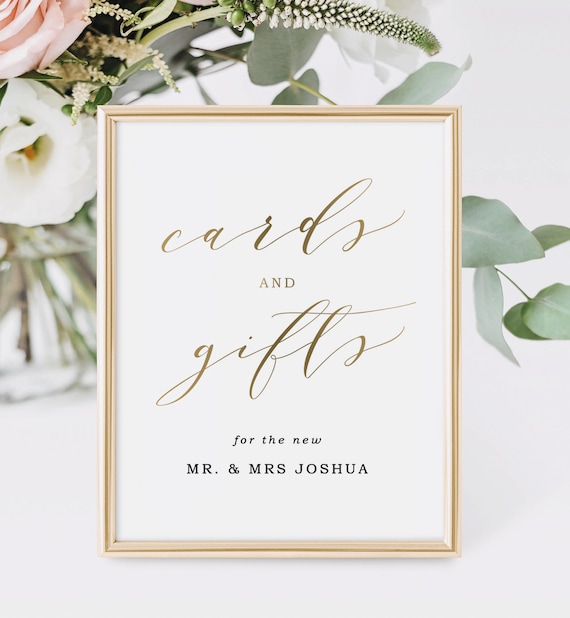 Cards and gifts sign wedding printables wedding sign cards and gifts wedding signs instant download PF3 wedding printable