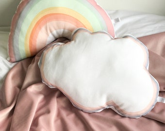 Cloud cushion reading nook pillow