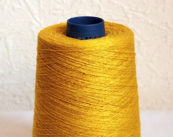 Fils de lin 100 % naturels, cône de 500 g